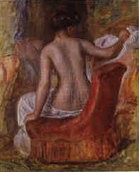 Pierre Renoir Nude in an Armchair Germany oil painting art
